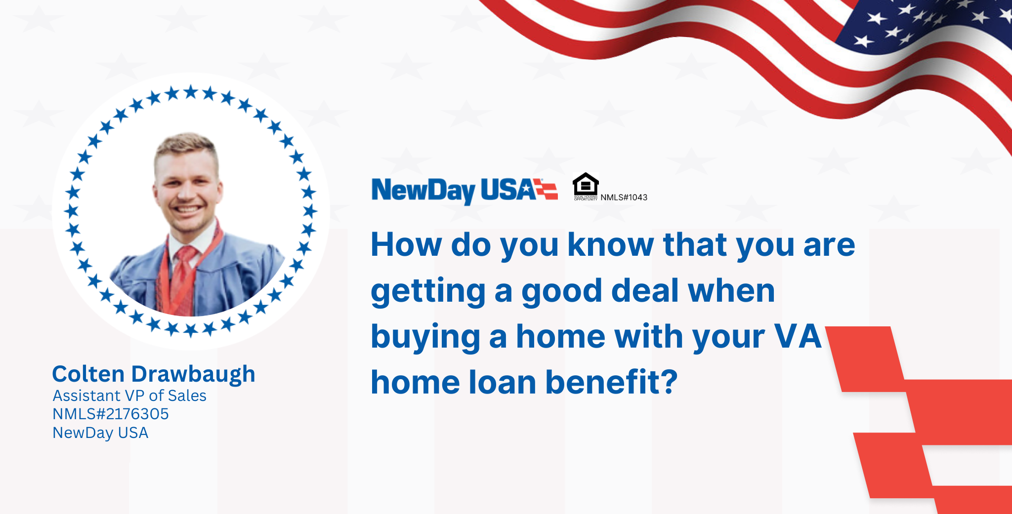 Colten Drawbaugh, Assistant VP of Sales, NMLS #2176305